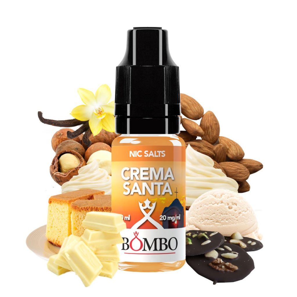 Sales/sal de nicotina BOMBO Crema Santa 20mg Vapeo Alcalá Sales/sal de nicotina BOMBO Crema Santa 20mg Vapeo Alcalá